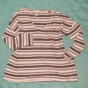 Joie Linen Stripe Tee